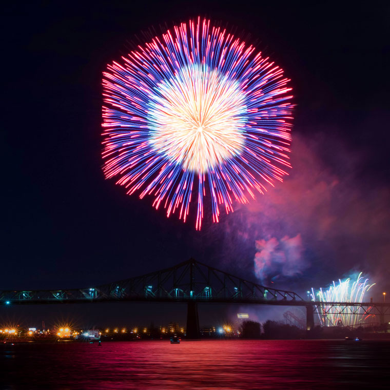 hexagon firework